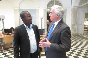 Visita do Presidente da Ilha de Moçambique a Évora
