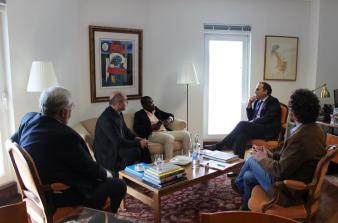 Reunião com o Instituto Camões