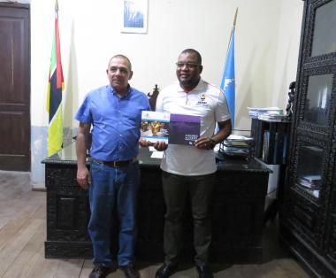 Visita do Representante da UCCLA ao Conselho Municipal da Cidade da Ilha de Moçambique